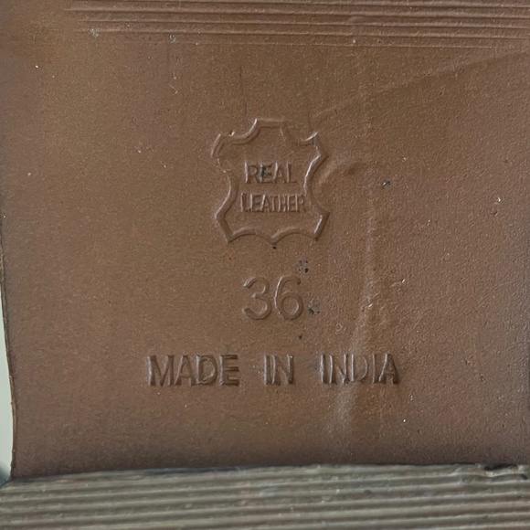 TOPSHOP Leather ‘Fig’ Lace Up Gladiator Sandals - size 36 EU (5 US) - Picture 3 of 4